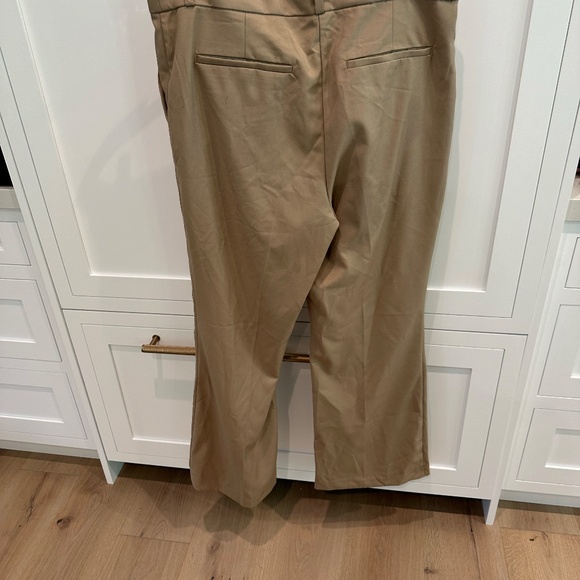 H&M Khaki Wide Leg Pants - Picture 2 of 4